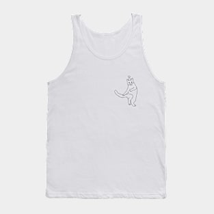 Wikihow Party Cat Tank Top